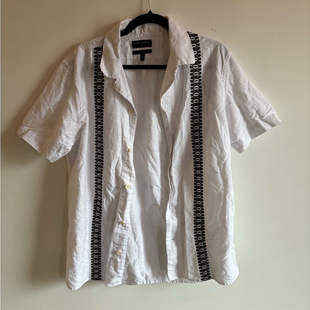 Linen button up